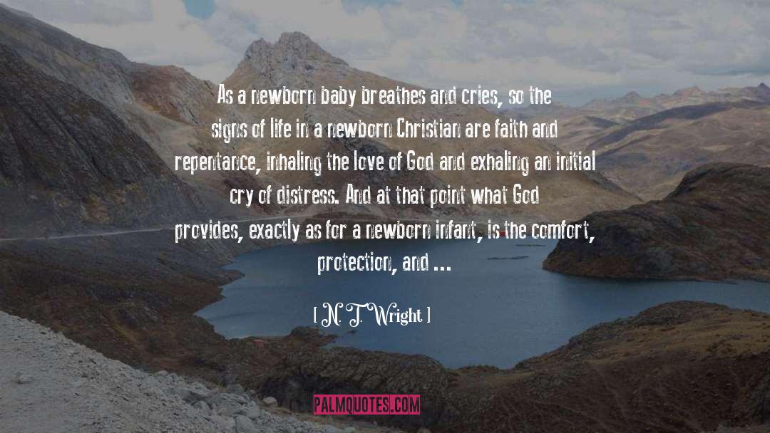 Newborn Baby quotes by N. T. Wright