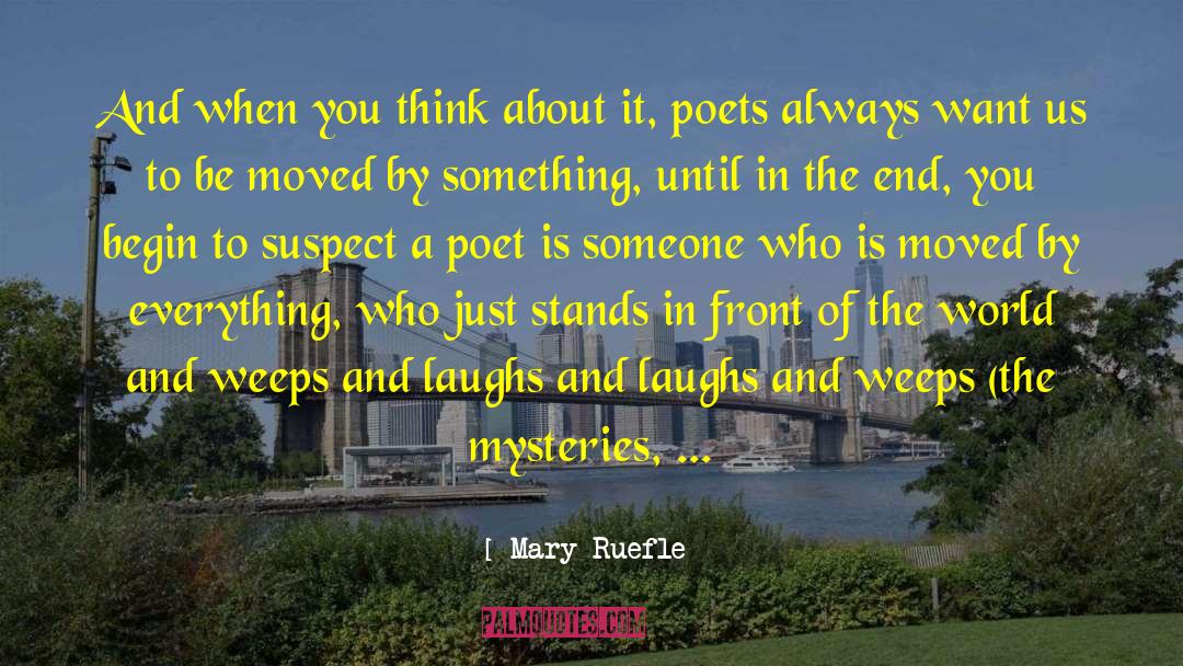 Newcastle Poet quotes by Mary Ruefle
