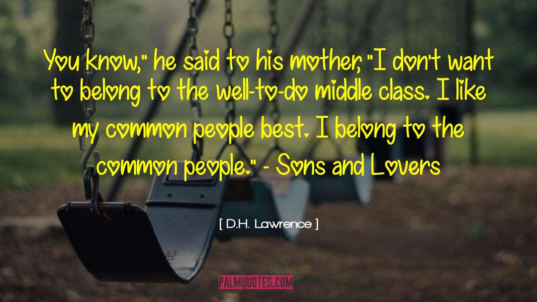 Newnum Sons quotes by D.H. Lawrence