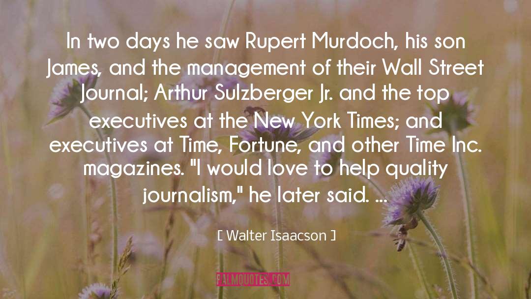 News Anchors quotes by Walter Isaacson