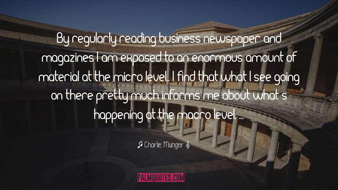 Newspapers quotes by Charlie Munger