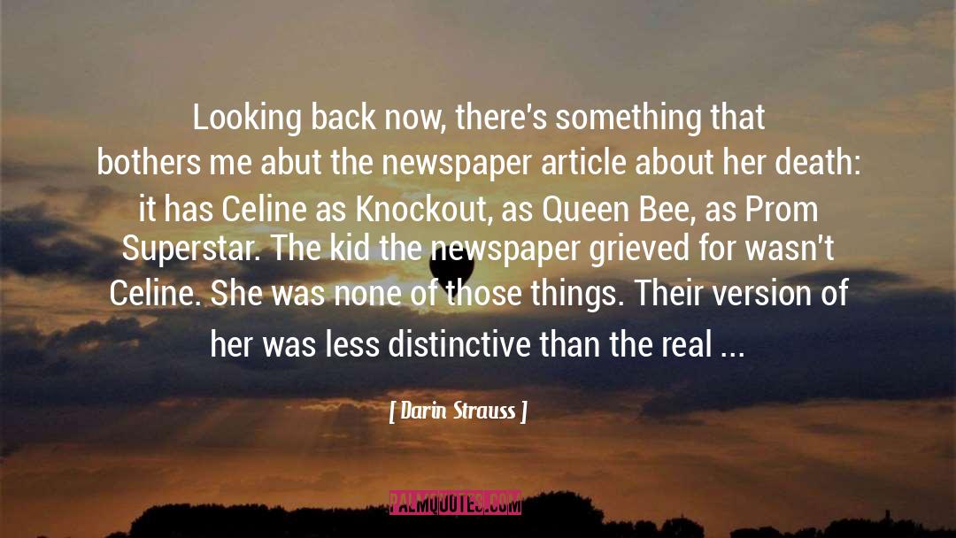 Newsworthy quotes by Darin Strauss