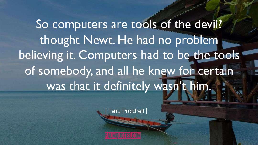 Newt quotes by Terry Pratchett