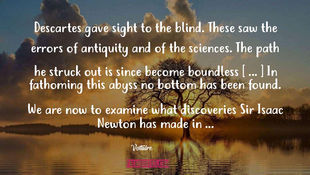 Newton quotes by Voltaire