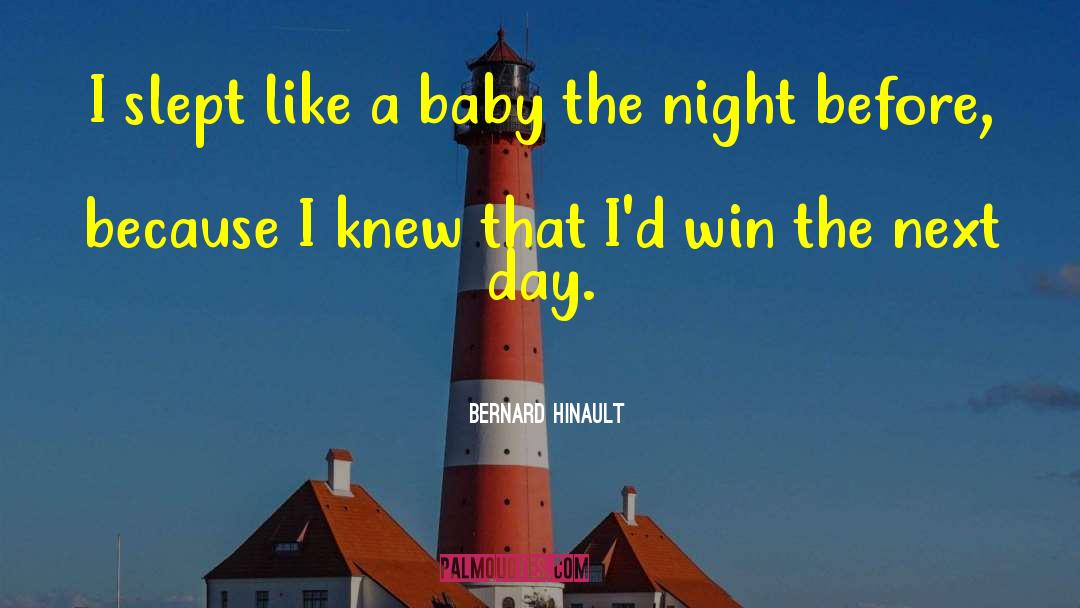 Next Day quotes by Bernard Hinault