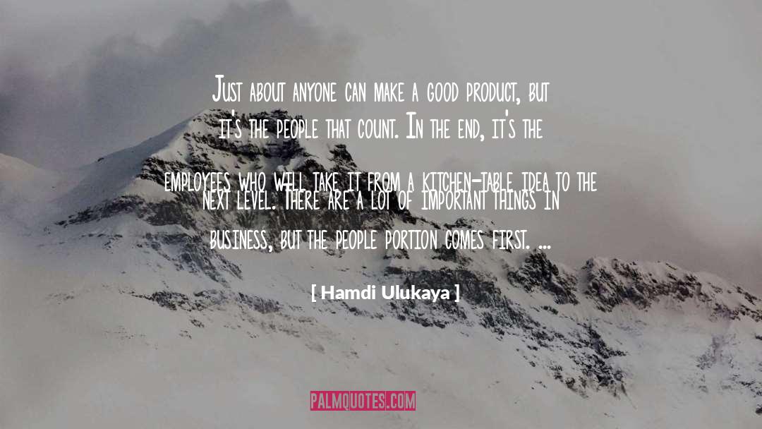 Next Level quotes by Hamdi Ulukaya