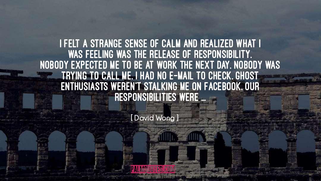 Next Level Thinking quotes by David Wong