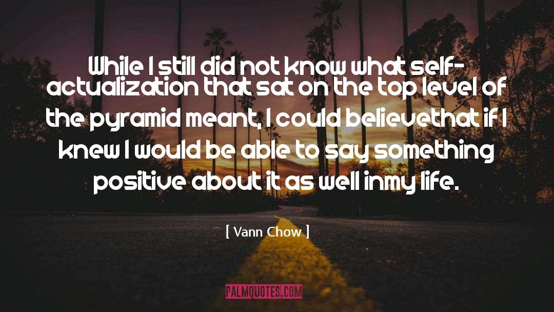 Next Level Thinking quotes by Vann Chow