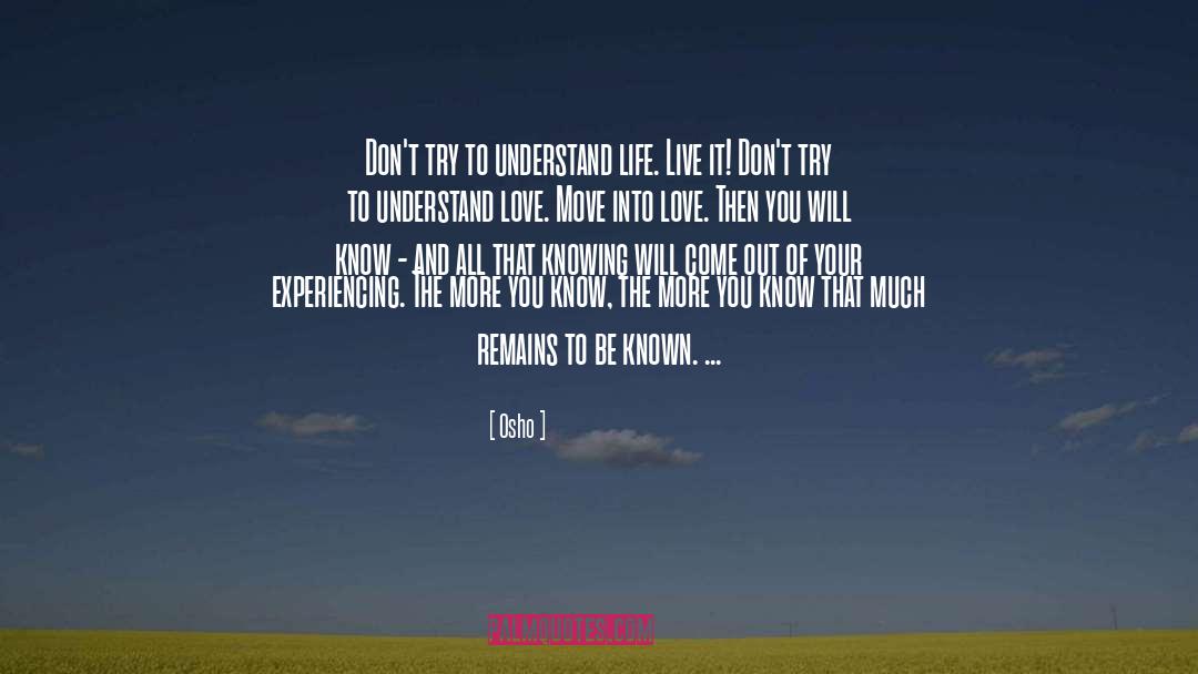 Next Move quotes by Osho