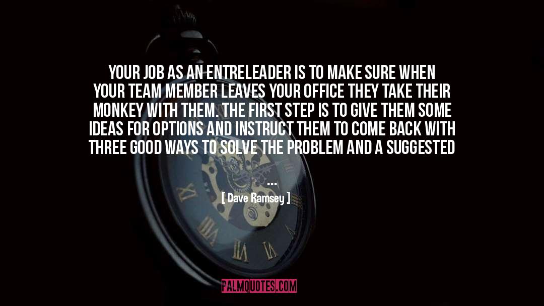 Next Step quotes by Dave Ramsey
