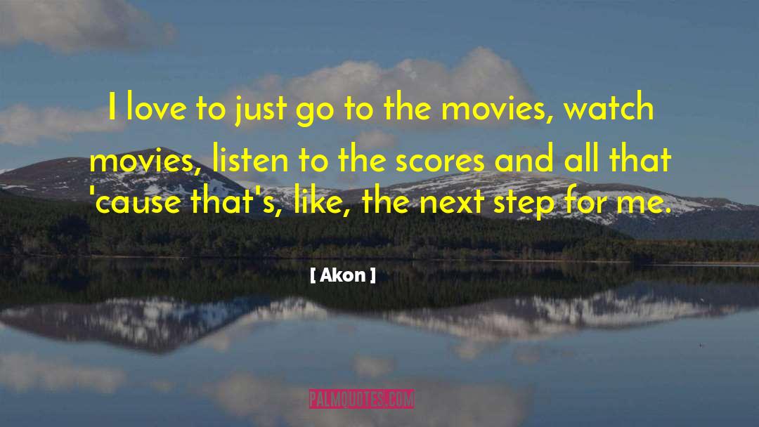 Next Steps quotes by Akon