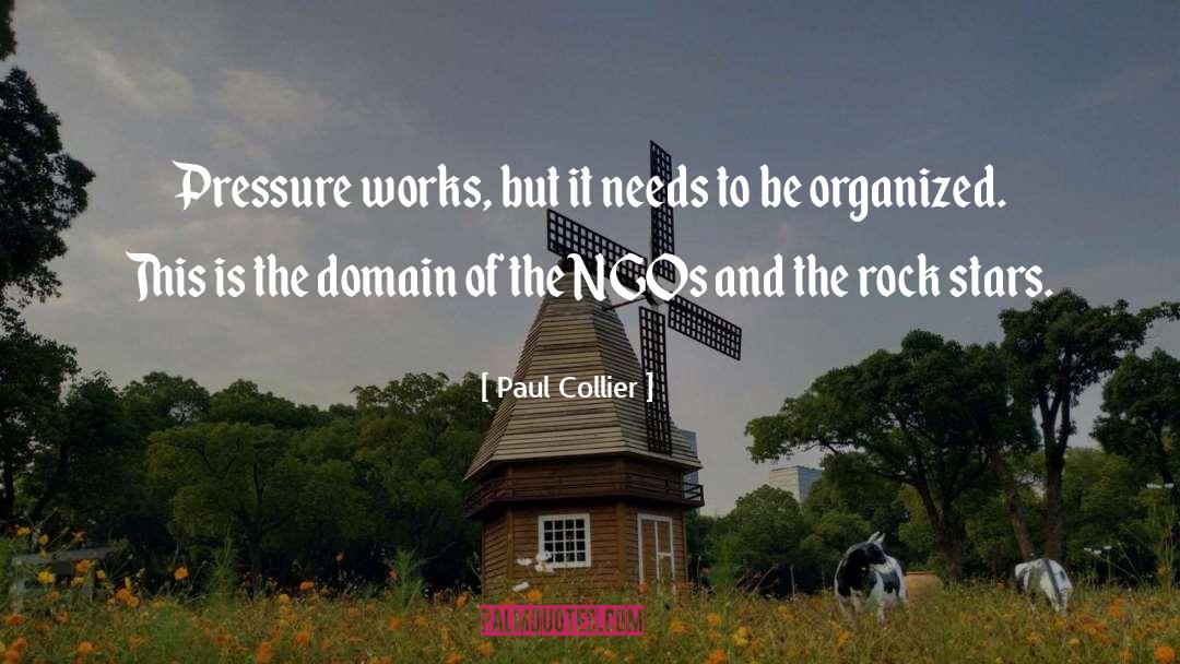 Ngos quotes by Paul Collier