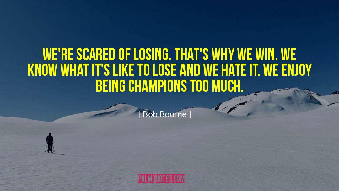 Nhl quotes by Bob Bourne