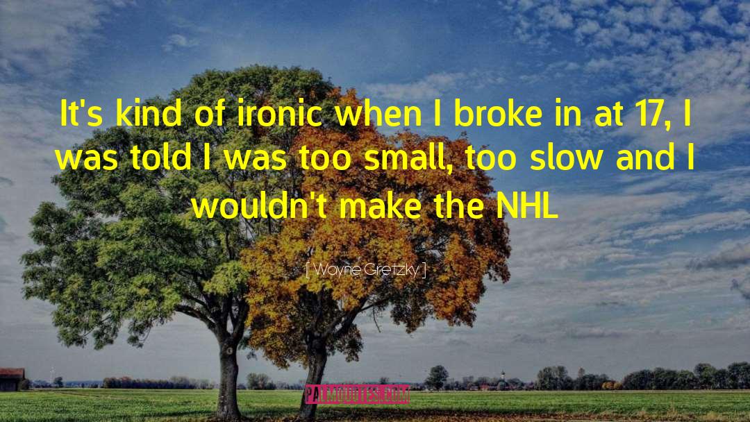 Nhl quotes by Wayne Gretzky