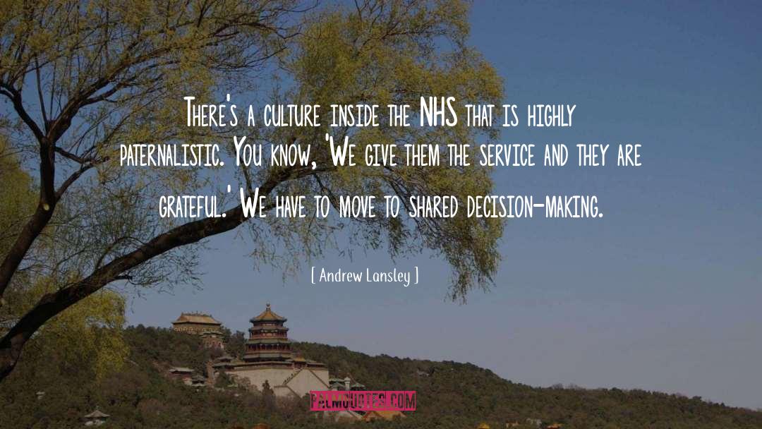 Nhs quotes by Andrew Lansley