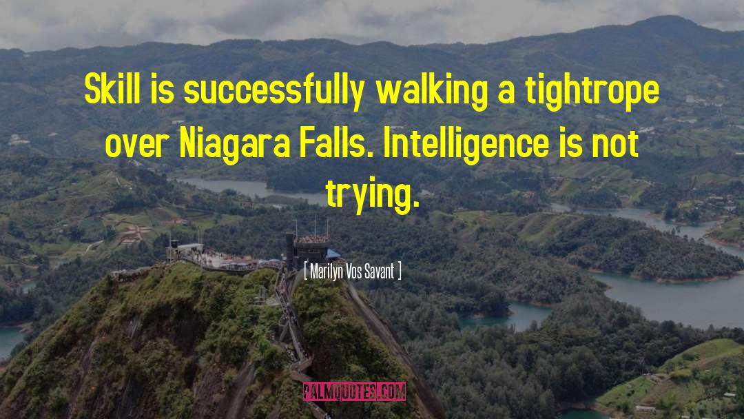 Niagara quotes by Marilyn Vos Savant