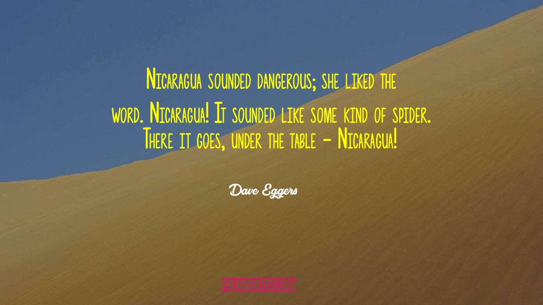 Nicaragua quotes by Dave Eggers