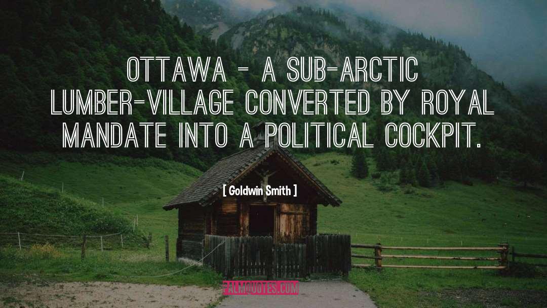 Nicastro Ottawa quotes by Goldwin Smith