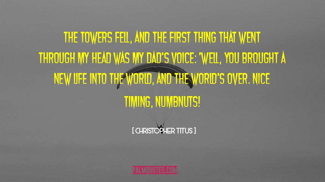 Nice And Sad quotes by Christopher Titus