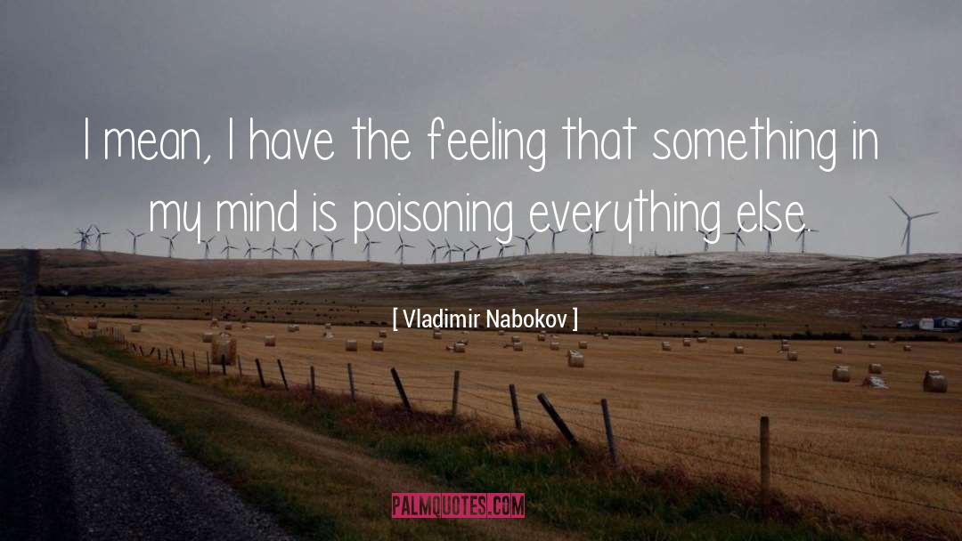 Nice Feeling quotes by Vladimir Nabokov