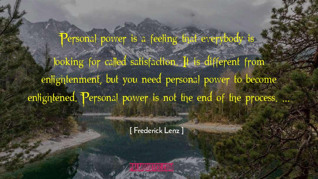 Nice Feeling quotes by Frederick Lenz