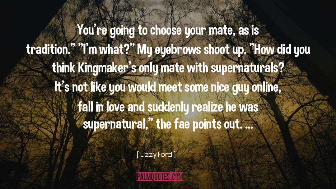 Nice Guy quotes by Lizzy Ford