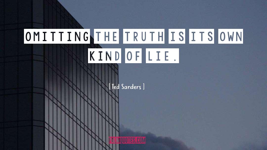 Nice Lies quotes by Ted Sanders