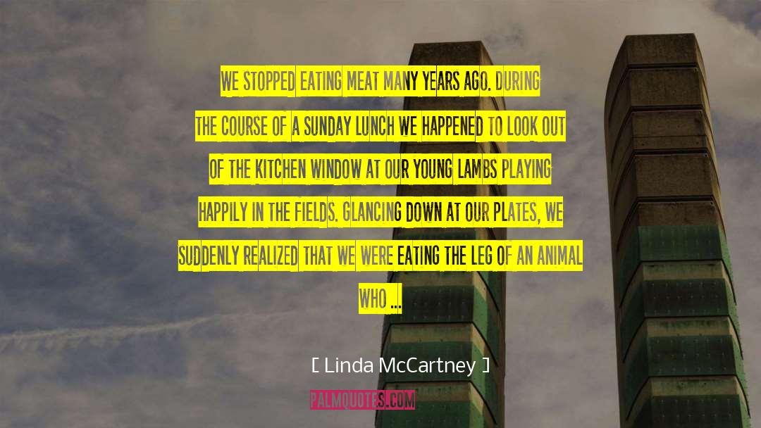 Nice Lunch Love quotes by Linda McCartney