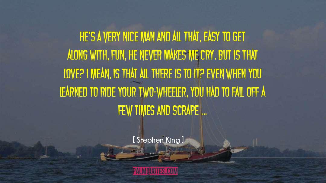 Nice Man quotes by Stephen King