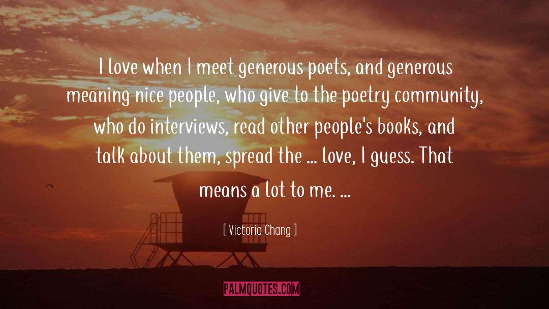 Nice People quotes by Victoria Chang