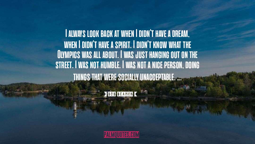 Nice Person quotes by Bob Beamon