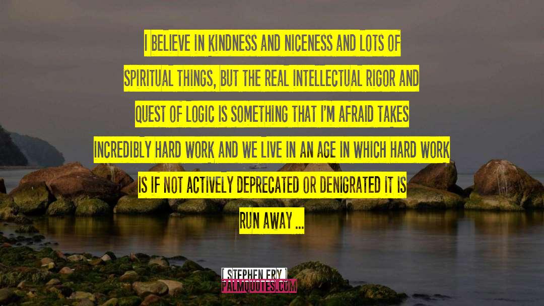 Niceness quotes by Stephen Fry