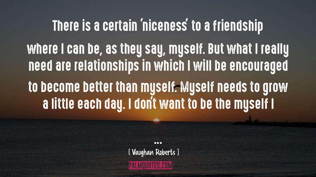 Niceness quotes by Vaughan Roberts