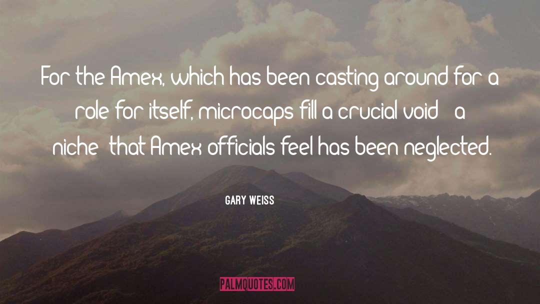 Niche quotes by Gary Weiss