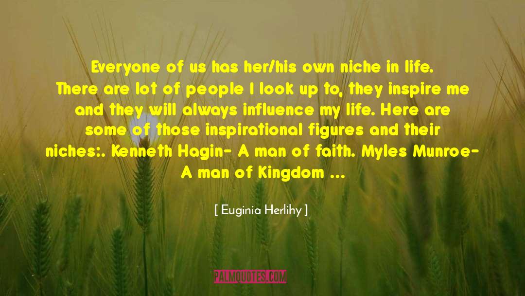 Niches quotes by Euginia Herlihy