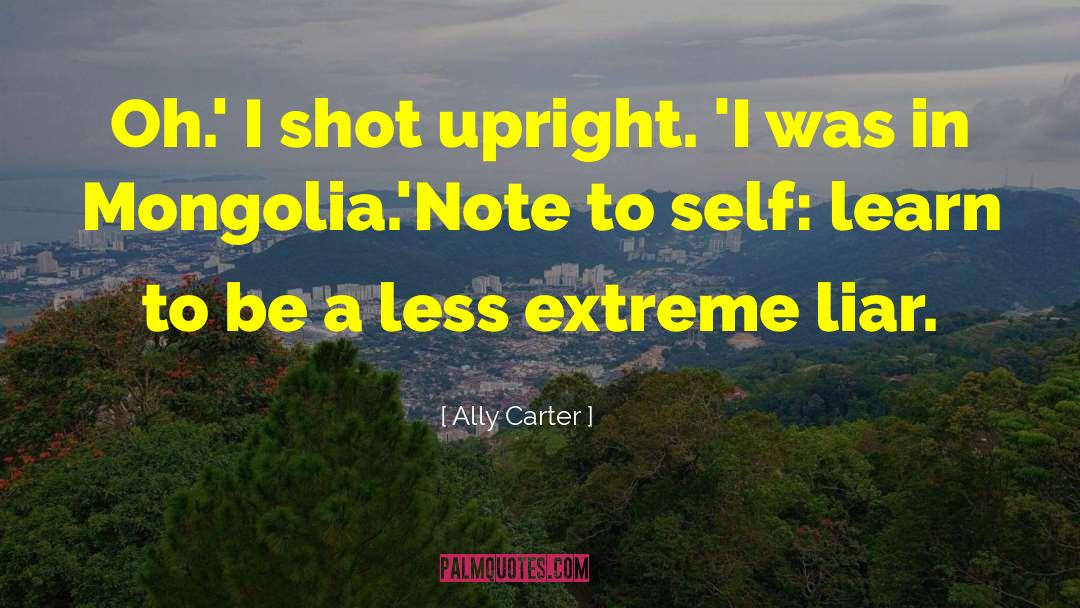Nicholas Carter quotes by Ally Carter