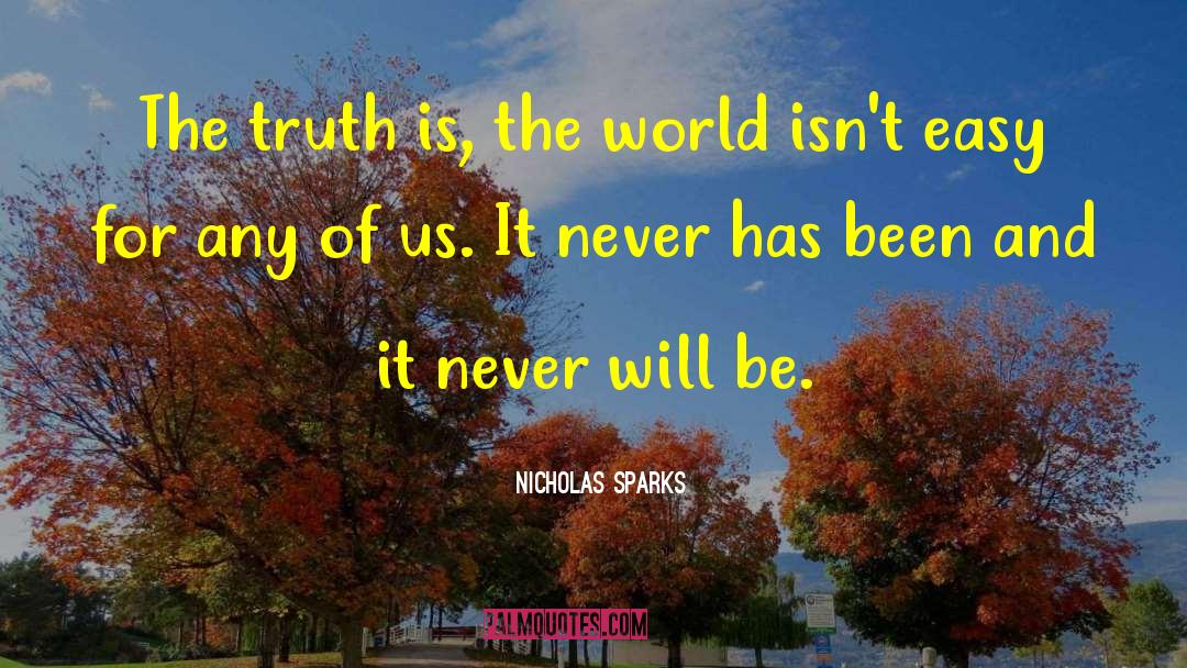 Nicholas Drumm quotes by Nicholas Sparks