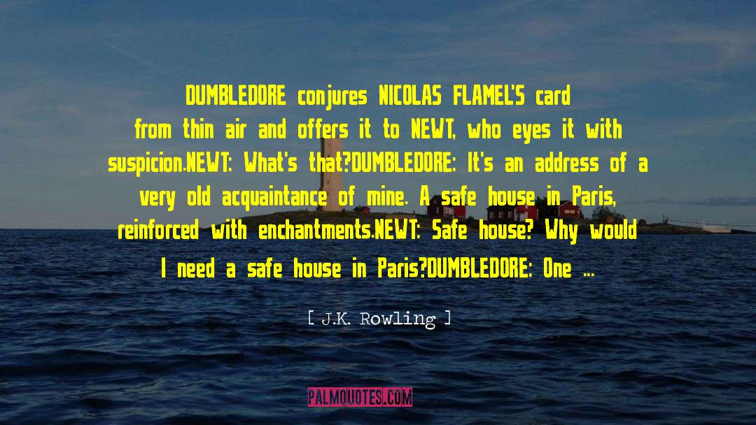 Nicholas Flamel quotes by J.K. Rowling