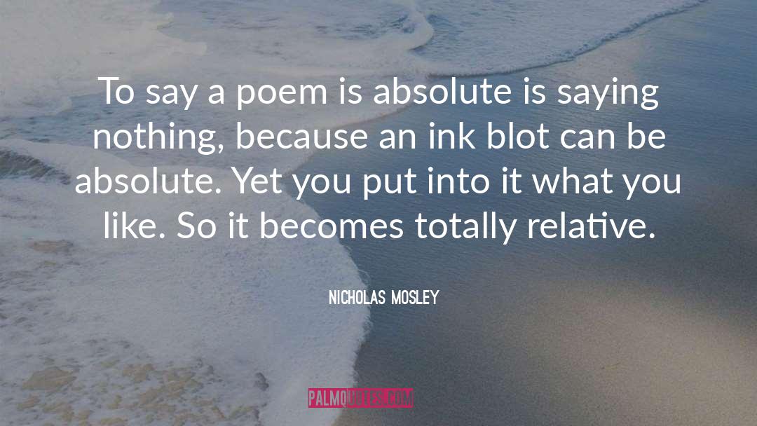 Nicholas Lore quotes by Nicholas Mosley