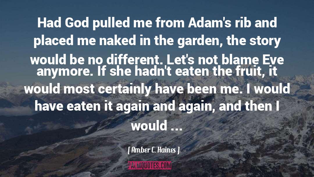 Nick Adams quotes by Amber C. Haines