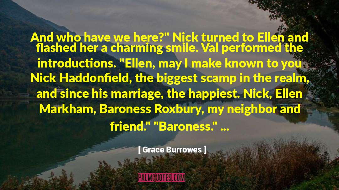 Nick Cutter quotes by Grace Burrowes