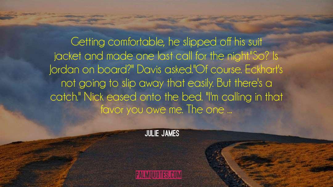 Nick Cutter quotes by Julie James