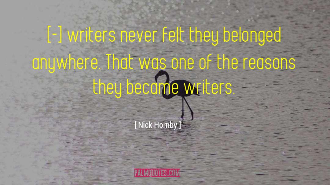 Nick Santino quotes by Nick Hornby