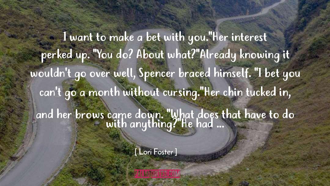 Nick Spencer quotes by Lori Foster