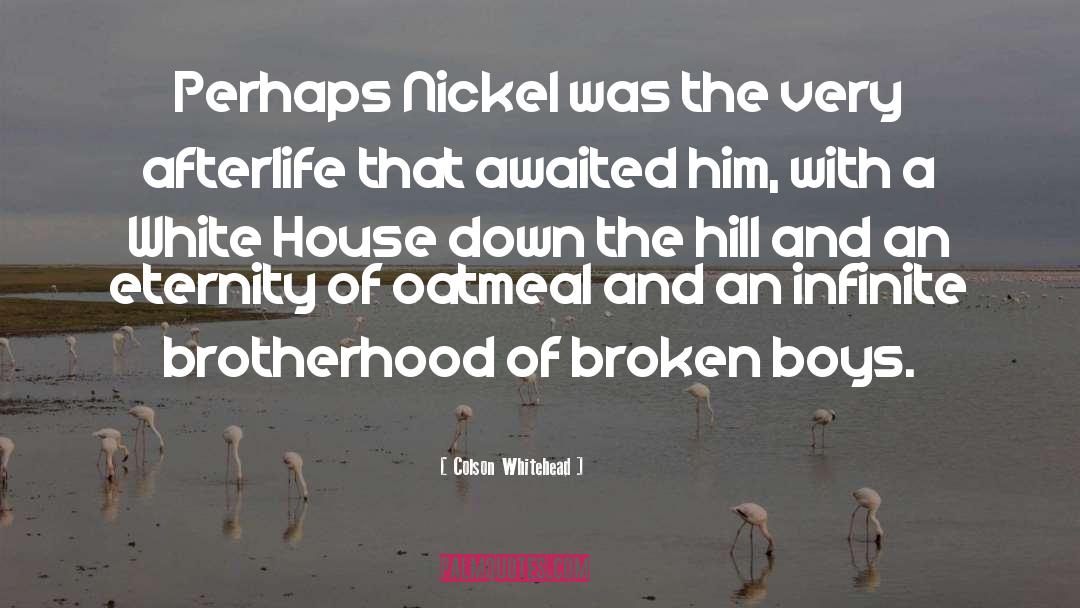 Nickel quotes by Colson Whitehead