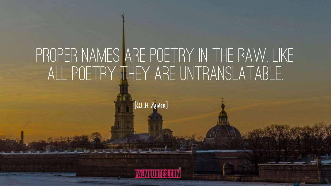 Nicknames quotes by W. H. Auden