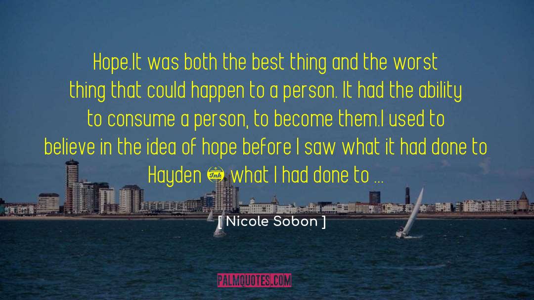 Nicole Carlysle quotes by Nicole Sobon