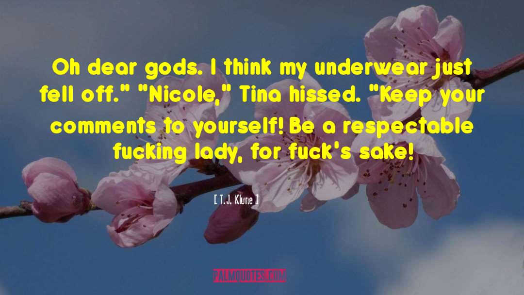 Nicole Carlysle quotes by T.J. Klune
