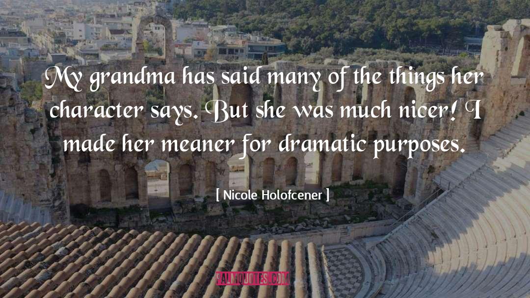 Nicole Sager quotes by Nicole Holofcener