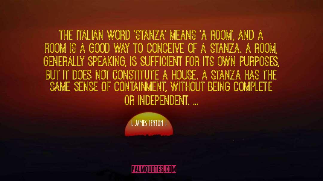 Nicolinos Italian quotes by James Fenton